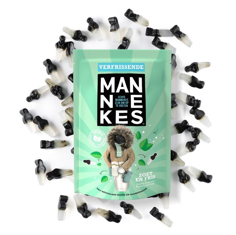 Echte Mannekes - Verfrissende 225G (Veggie)