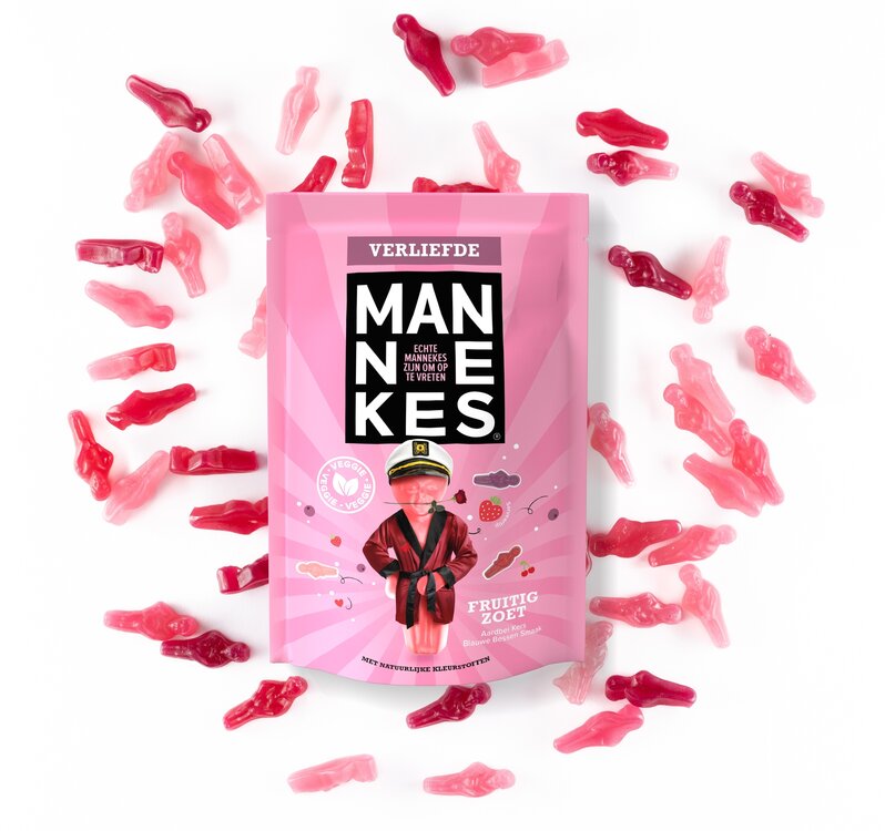 Echte Mannekes - Verliefde 225g (Veggie)