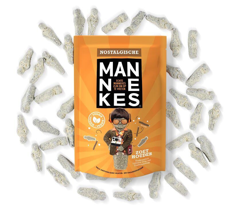 Echte Mannekes - Nostaligsche 225G (Veggie)